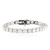 Image 1 : 14KT White Gold 15.06 ctw Diamond Tennis Bracelet