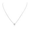 Image 2 : 14KT White Gold 0.24 ctw Diamond Necklace