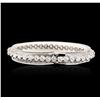 Image 2 : 14KT White Gold 8.47 ctw Diamond Tennis  Bracelet