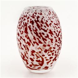 Original Hand-Blown Glass Vase by Novaro