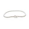 Image 2 : 14KT White Gold 3.48 ctw Diamond Bracelet