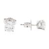 Image 2 : 14KT White Gold 1.32 ctw Diamond Stud Earrings