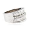 Image 2 : 18KT White Gold 2.37 ctw Diamond Ring