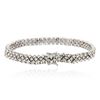 Image 2 : 18KT White Gold 3.31 ctw Diamond Tennis Bracelet