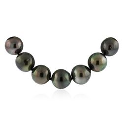 Silver Tahitian Pearl Necklace