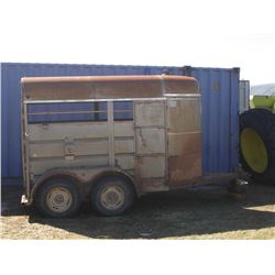 Cattle Trailer Lea Line 14ft.
