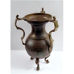 Pirates Of The Caribbean: Deadman's Chest Silver Metal Vase Movie Props