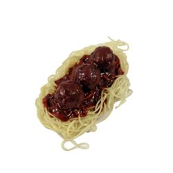 Seinfeld spaghetti and meatball Props