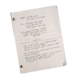 X-Men Origins Rare First Draft Screenplay With Studio Executive Notes