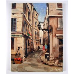 Big Eyes S. Cenic Painting Movie Props