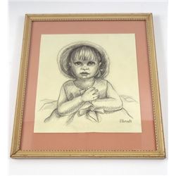 Big Eyes Ulbrich Sketch Movie Props