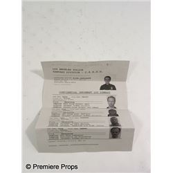 Faster Cop (Billy Bob Thornton) Movie Props