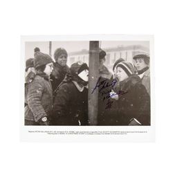 A Christmas Story Tongue Frozen On Pole Photo Signed By Flick (Scott Schwartz)