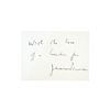 Image 1 : Jean-Pierre Aumont Handwritten Note & Signature