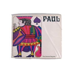 Beatles Birth Certificate Promo Booklets