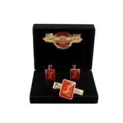 Marilyn Monroe 10th Anniversary Death  Golden Dreams Cuff Links & Tie Pin