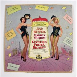 Marilyn Monroe and Jane Russell Gentlemen Prefer Blondes MGM LP