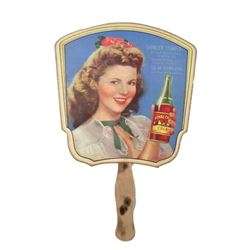 Shirley Temple I'll Be Seeing You Promo Hand-Fan
