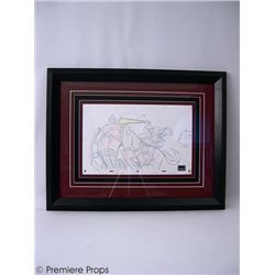 Star Wars Yoda Framed Sketch