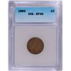 Image 1 : 1860 INDIAN CENT ICG EF-40