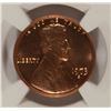 Image 2 : 1973-S LINCOLN CENT, NGC MS-66 RED