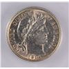 Image 2 : 1914-D BARBER DIME, SEGS MS-61 ( cleaned )