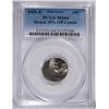 Image 1 : 198X-D ROOSEVELT DIME, MINT ERROR ( STRUCK 35% OFF CENTER, PCGS MS-64  RARE!!!
