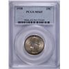 Image 1 : 1938 WASHINGTON QUARTER, PCGS MS-65 GEM,  ATTRACTIVE COIN!