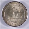Image 3 : 1938 WASHINGTON QUARTER, PCGS MS-65 GEM,  ATTRACTIVE COIN!