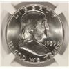 Image 2 : 1959-D FRANKLIN HALF DOLLAR, NGC MS-65 FBL SUPER