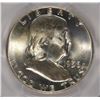 Image 2 : 1956 FRANKLIN HALF DOLLAR, PCGS MS-64 FBL