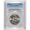 Image 1 : 1957-D FRANKLIN HALF DOLLAR, PCGS MS-64 FBL