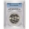 Image 1 : 1958-D FRANKLIN HALF DOLLAR, PCGS MS-64 FBL