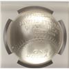Image 3 : 2014 BASEBALL HALL OF FAME COMMEM SILVER DOLLAR NGC MS-70  TY COBB LABEL