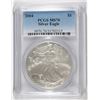 Image 1 : 2004 AMERICAN SILVER EAGLE, PCGS MS-70!