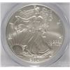 Image 2 : 2004 AMERICAN SILVER EAGLE, PCGS MS-70!