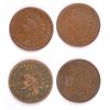 Image 1 : (4) 1864-L INDIAN HEAD CENT (FAIR, AG, AG/G, GOOD) GRADING SET
