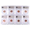 Image 2 : (8) SLABBED 2009 LINCOLN CENTS ANACS MS-67'S (P&D)
