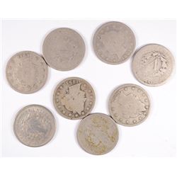 (8) V-NICKELS (83 N/C, 87, 93, 99, 00, 01, 02, 03)