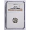 Image 1 : 1943-D MERCURY DIME NGC MS-65