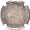 Image 2 : 1871 SEATED HALF DOLLAR NGC VF DETAILS