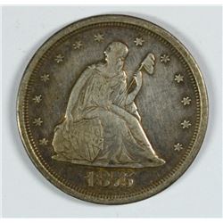 1875-S 20 CENT XF