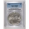 Image 1 : 2002 AMERICAN SILVER EAGLE, PCGS MS-69