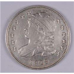 1829 CAPPED BUST DIME AU 58 NICE!