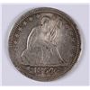 Image 1 : 1854 SEATED LIBERTY QUARTER, XF