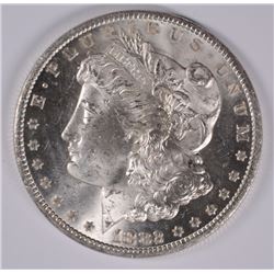 1882-CC MORGAN SILVER DOLLAR, MS-64 BLAST WHITE!