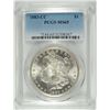 Image 1 : 1883-CC MORGAN SILVER DOLLAR, PCGS MS-65 BLAST WHITE!