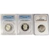 Image 1 : (3) SLABBED KENNEDY HALF DOLLARS (69-S, 69-S, 85-D)