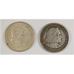 1892 & 1893 COLUMBIAN EXPO COMMEN HALF DOLLARS