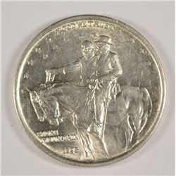 1925 STONE MOUNTAIN COMMEN HALF DOLLAR AU